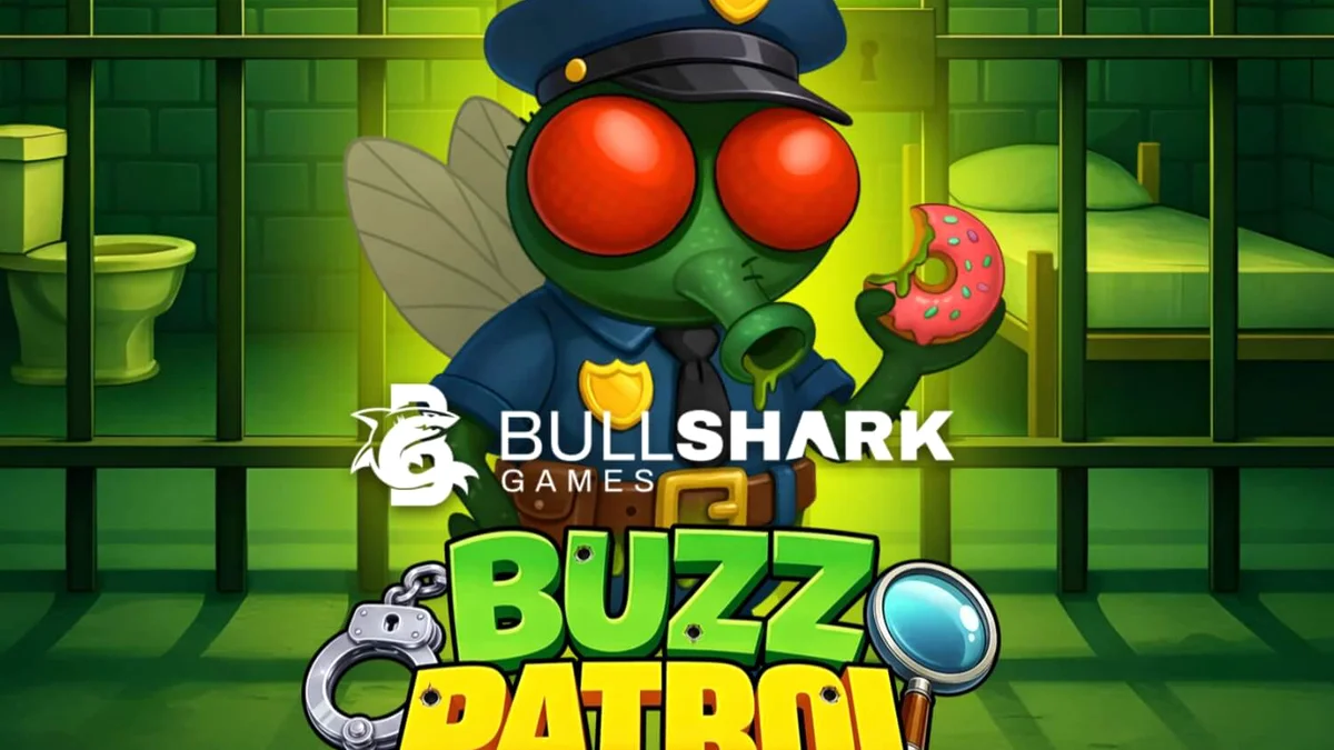 Buzz Patrol স্লট গেমের রঙিন এবং কার্টুনধর্মী ইন্টারফেস